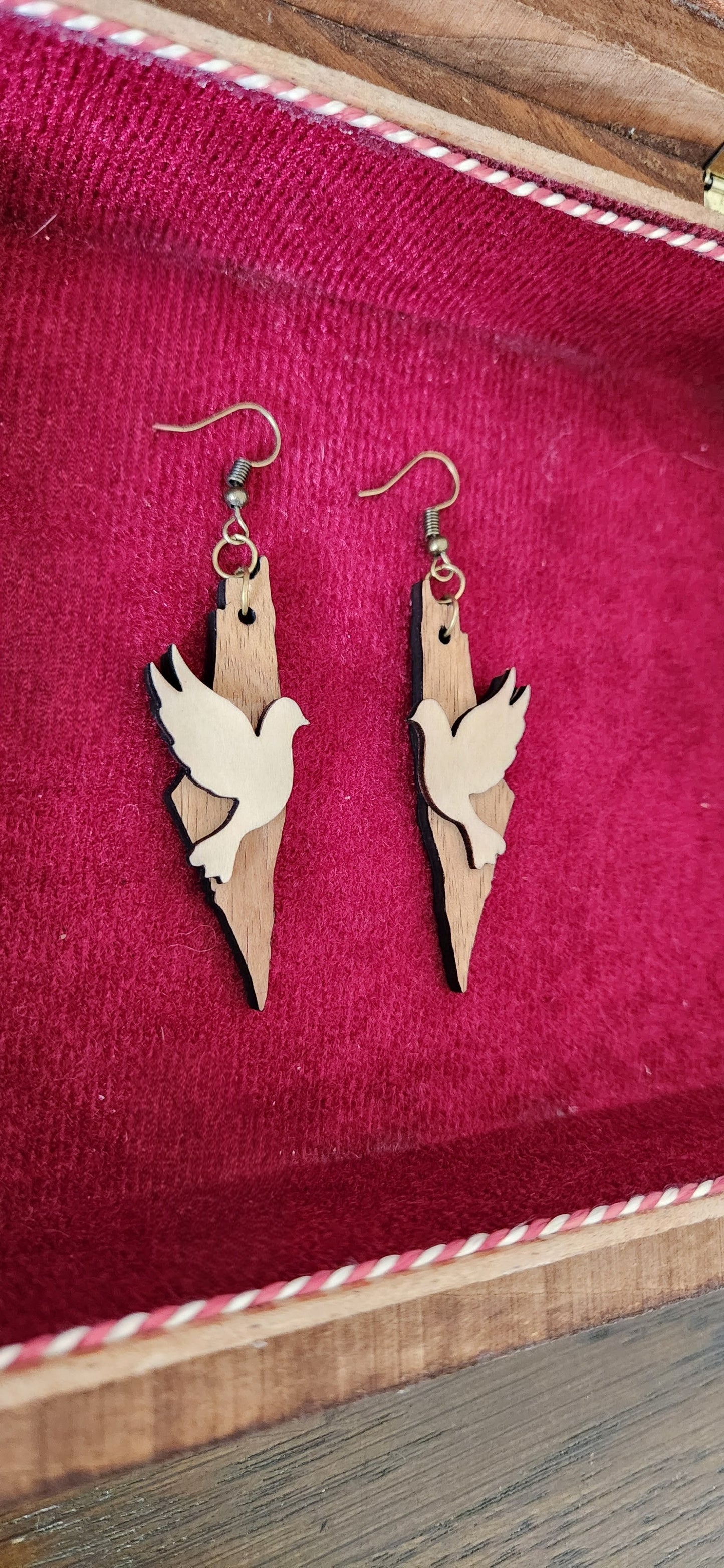 Palestine dove Earrings
