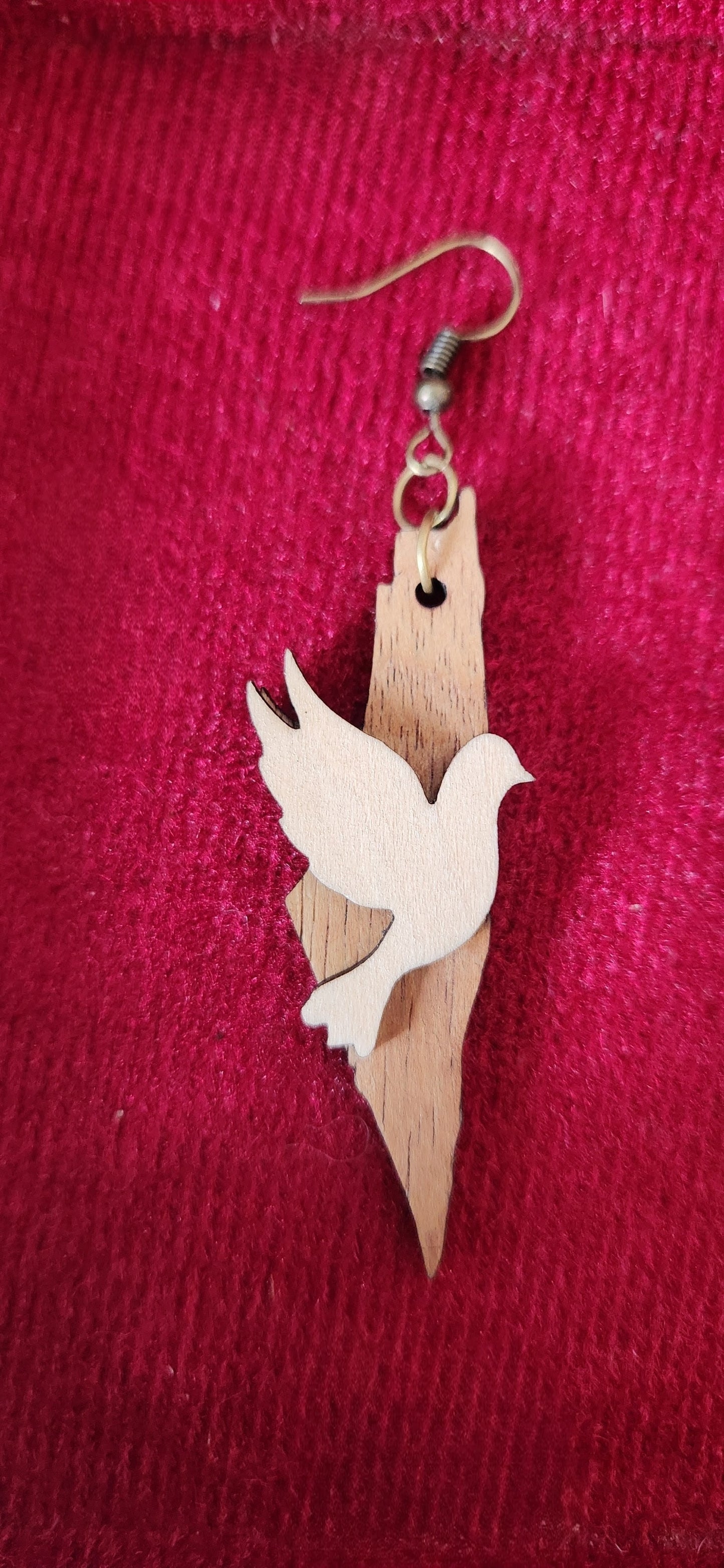 Palestine dove Earrings