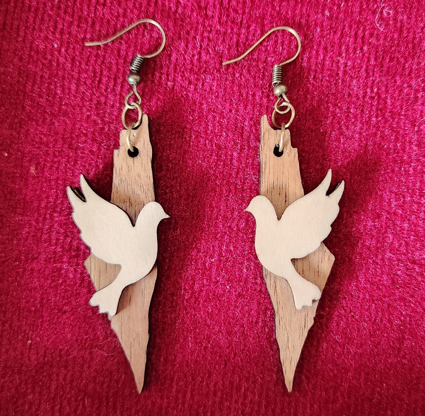 Palestine dove Earrings