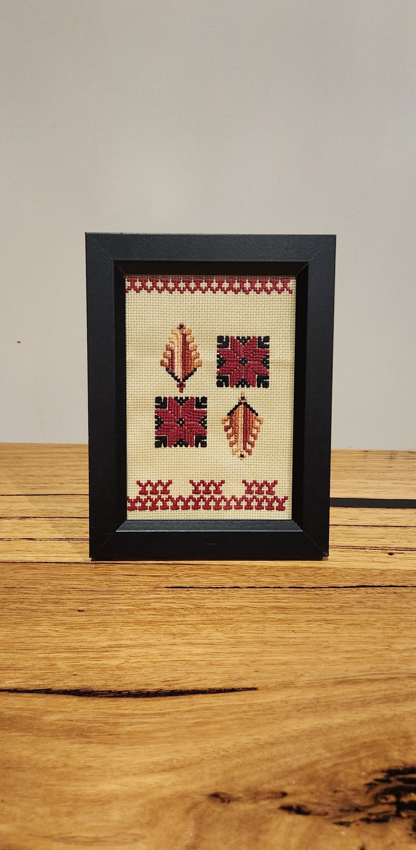 Cypress Trees of Gaza & Stars of Bethlehem Tatreez